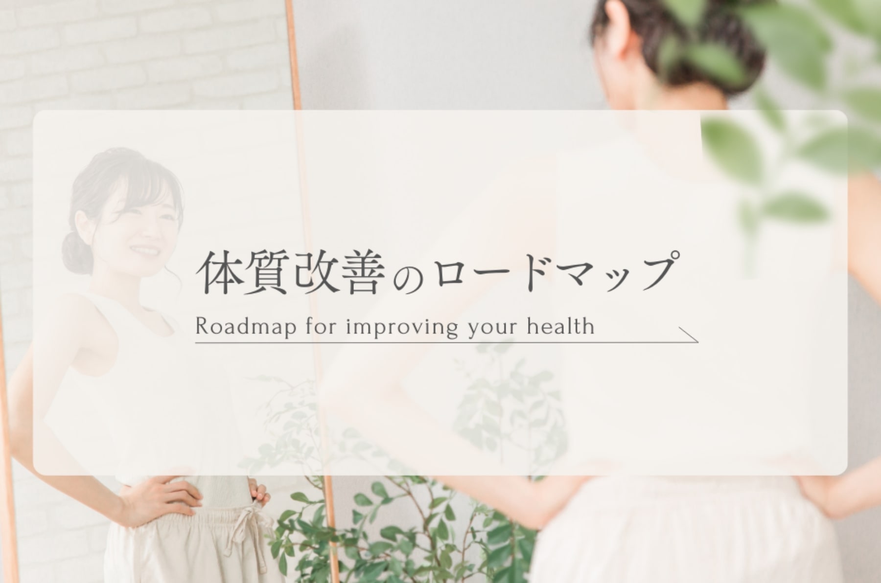 体質改善のロードマップ